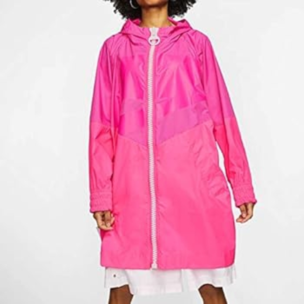 Nike Pink Ski & Snow Jacket with Hood